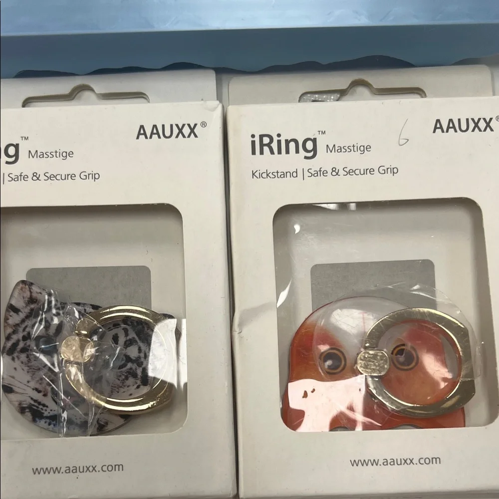 iRing Kickstand - Gold and Patterned set